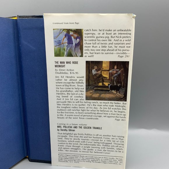 Reader's Digest Condensed Books Volume 5 from 1987 - Picture 6 of 12